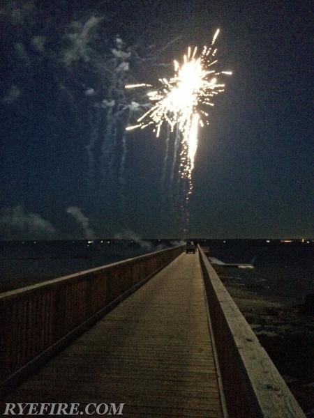 Rye FD Fireworks Standby 